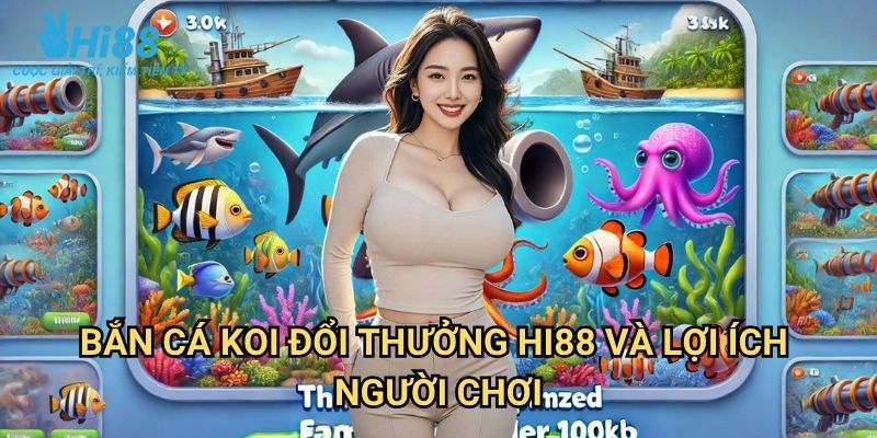 Bắn cá Koi đổi thưởng Hi88: Săn Lộc Cùng Loài Cá May Mắn 3 Bắn cá Koi đổi thưởng Hi88 Và Lợi Ích Người Chơi